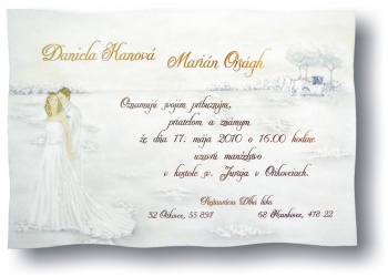 svadobne oznamenie A5023