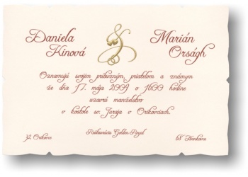 svadobne oznamenie c3017