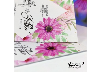 svadobne oznamenie luxusne kvetinove 3d tlac wedding J20221 c