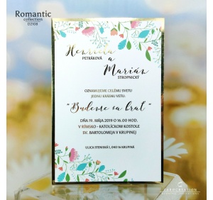 svadobne oznamenia d2108