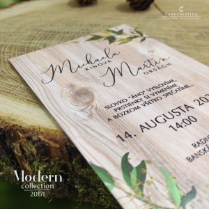 modern svadobne oznamenie J20171